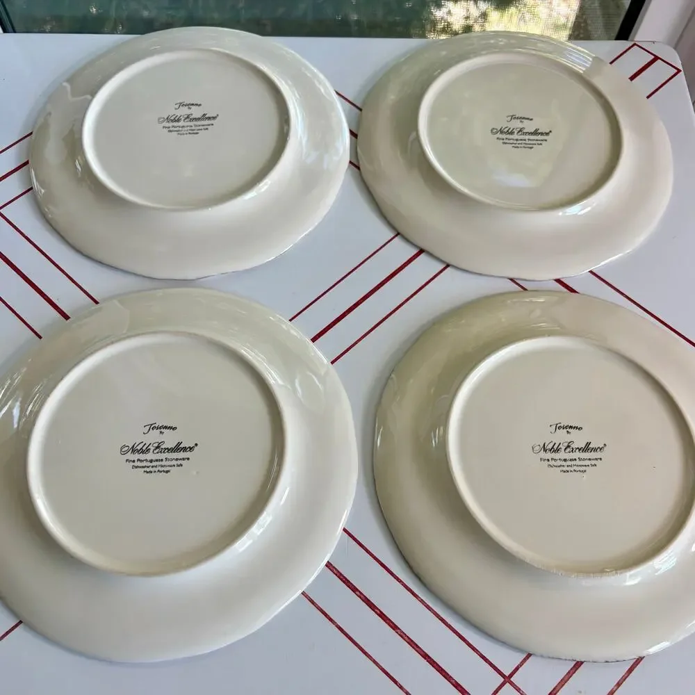 Set of 4 Toscano Cream Noble Excellence Salad Plates
